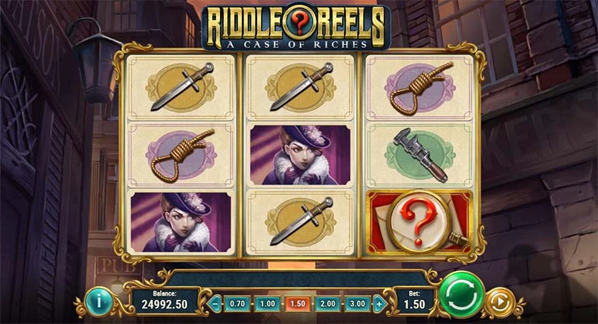 Riddle Reels A Case Of Riches Play'n GO Slots สล็อต SLOTXO เว็บตรง