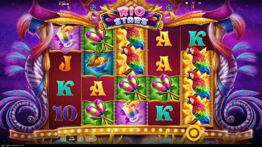 Rio Stars สล็อต Red Tiger Gaming เว็บตรง SLOTXO