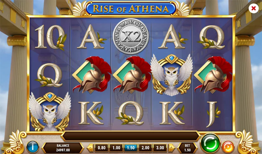 Rise Of Athena Play'n GO Slots สล็อต SLOTXO เว็บตรง
