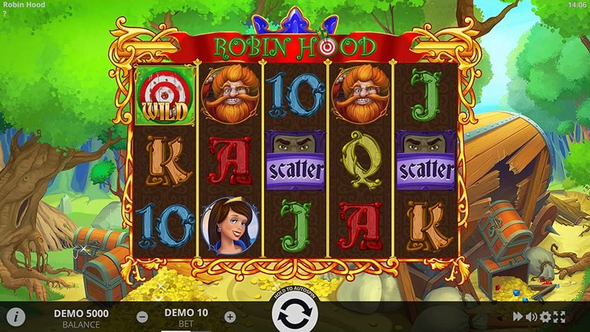 Robin Hood Evolplay Slots ทางเข้า SLOTXO เว็บตรง