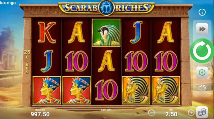 Scarab Riches สล็อต Boongo Slots เว็บตรง สล็อต XO