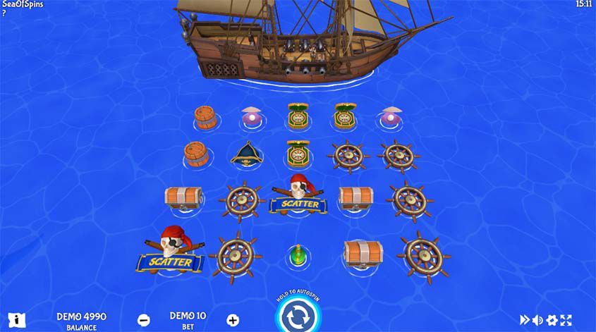 Sea Of Spins Evolplay Slots ทางเข้า SLOTXO เว็บตรง