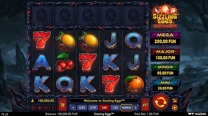 Sizzling Eggs Wazdan Slots SLOTXO เว็บตรง