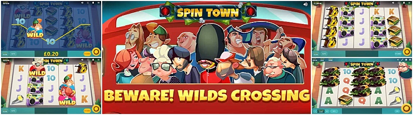Spin Town สล็อต Red Tiger Gaming เว็บตรง SLOTXO