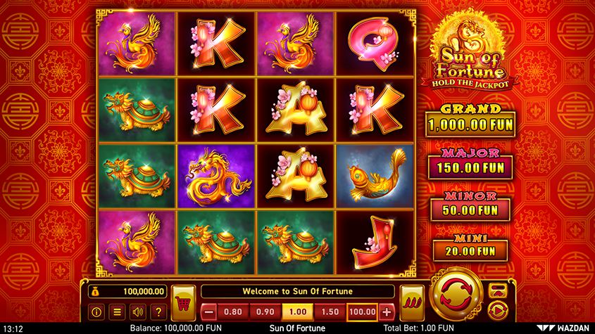 Sun Of Fortune Wazdan Slots SLOTXO เว็บตรง