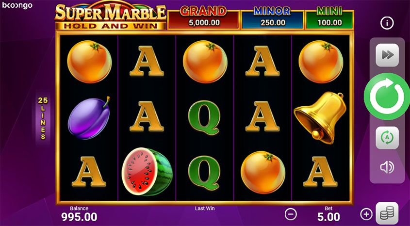 Super Marble สล็อต Boongo Slots เว็บตรง สล็อต XO
