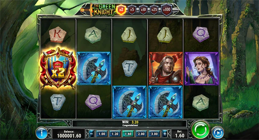 The Green Knight Play'n GO Slots สล็อต SLOTXO เว็บตรง