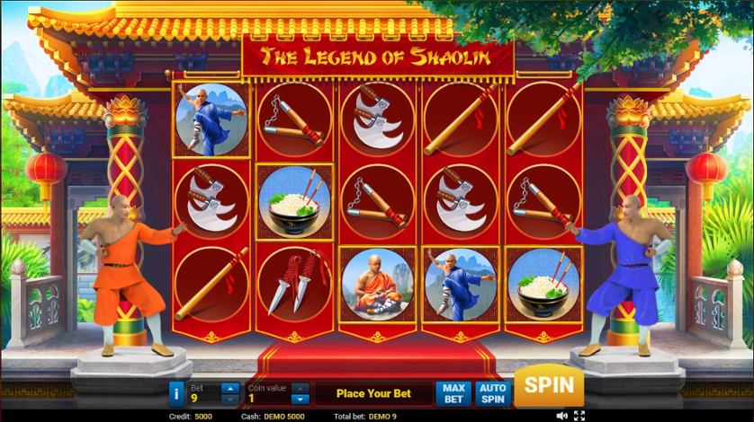The Legend of Shaolin evoplay