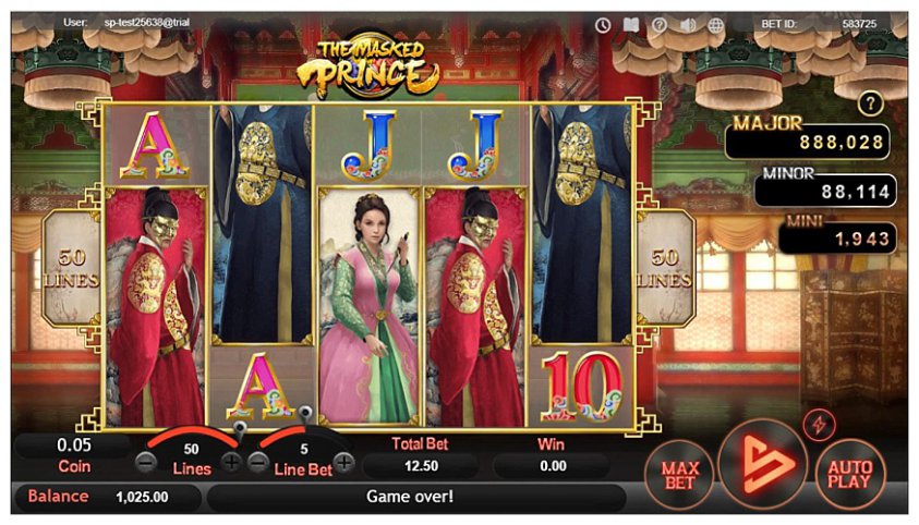 The Masked Prince SimplePlay Slots ทางเข้า SLOTXO เว็บตรง