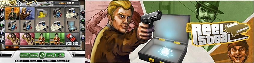 The Reel Steal Slot สล็อตค่าย NetEnt ทางเข้า SLOTXO เว็บตรง