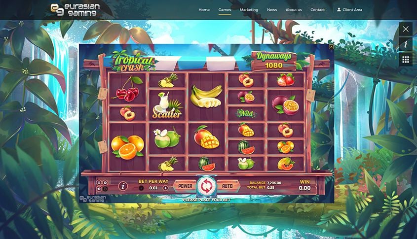 Tropical Crush สล็อต SLOTXO เว็บตรง