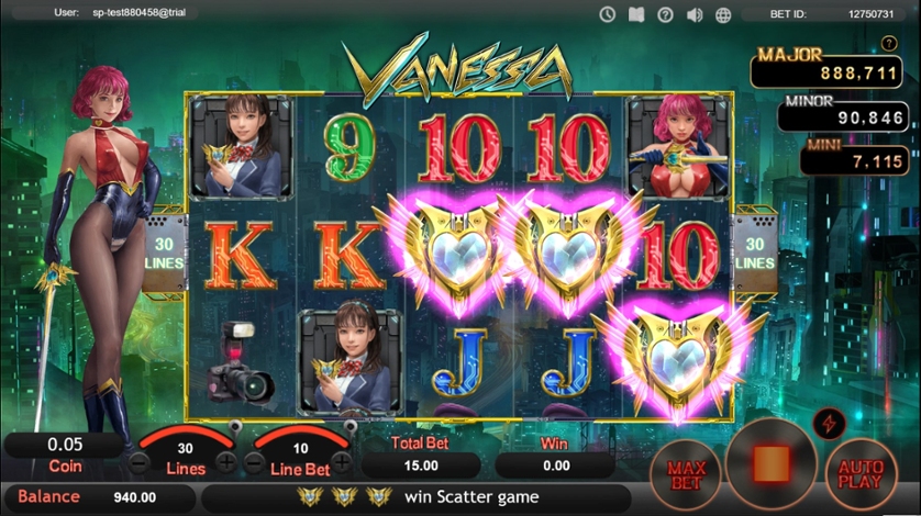 Vanessa SimplePlay Slots ทางเข้า SLOTXO เว็บตรง
