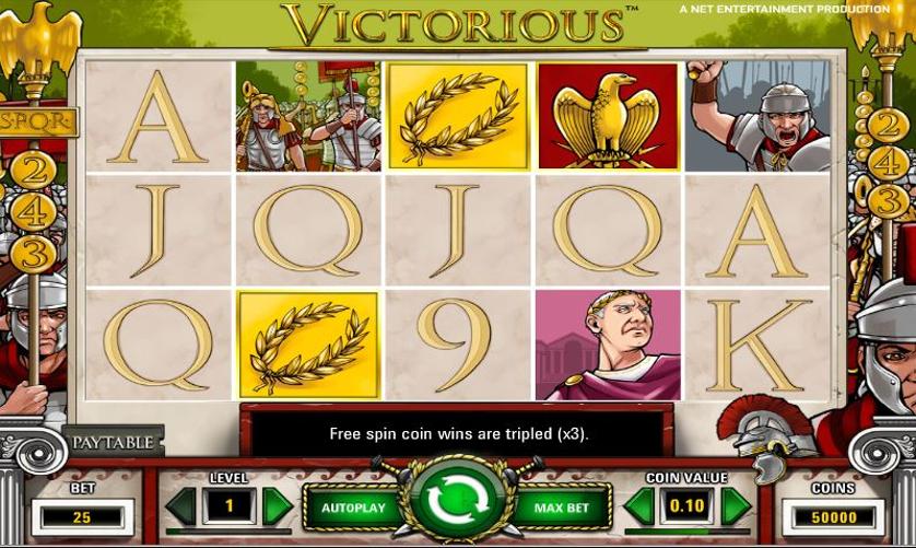 Victorious Slot สล็อตค่าย NetEnt ทางเข้า SLOTXO เว็บตรง