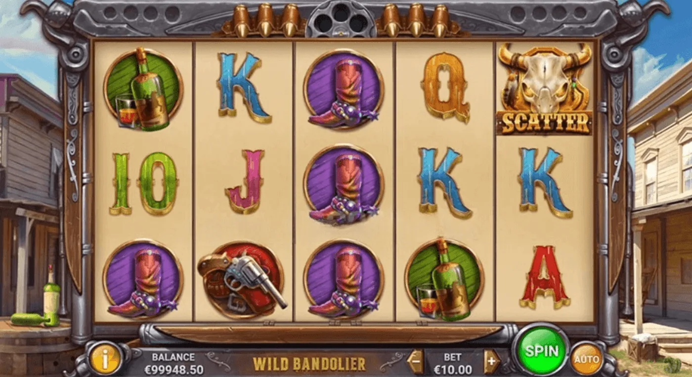 Wild Bandolier Play'n GO Slots สล็อต SLOTXO เว็บตรง