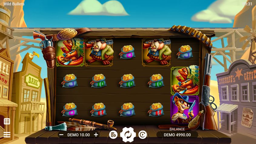Wild Bullets Evolplay Slots ทางเข้า SLOTXO เว็บตรง