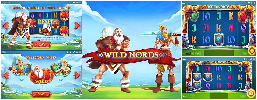 Wild Nords สล็อต Red Tiger Gaming เว็บตรง SLOTXO