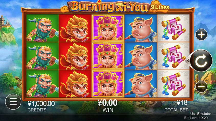 burning-xi-you CQ9Gaming