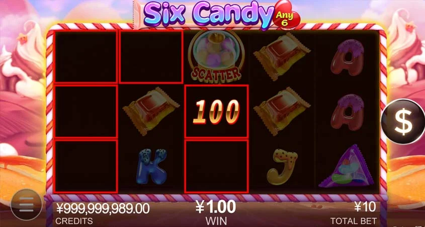 six candy CQ9 Gaming