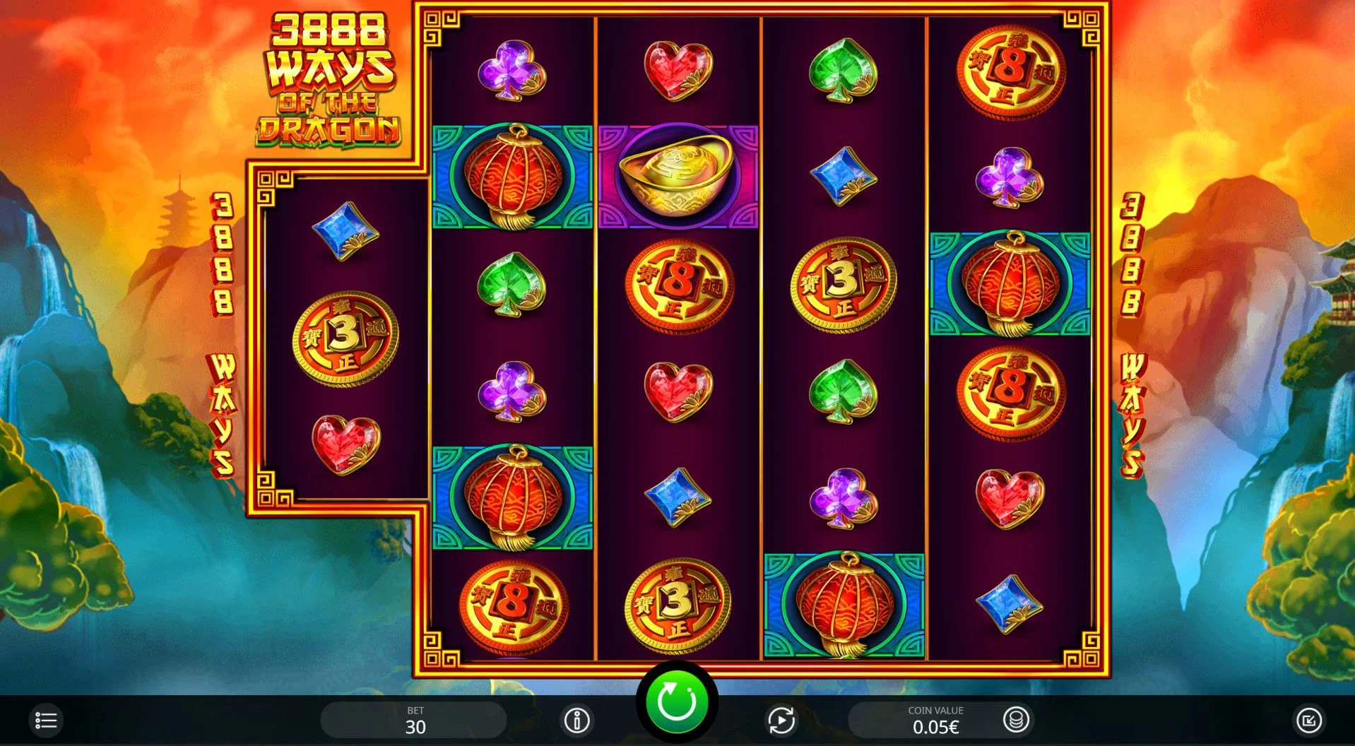 3888 Ways Of The Dragon Slot สล็อต isoftbet