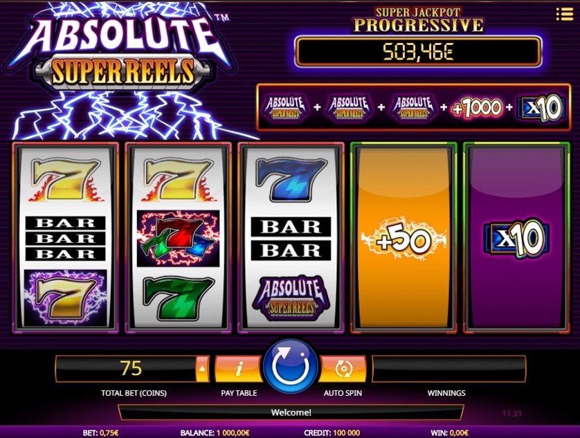 Absolute Super Reels Slot 2