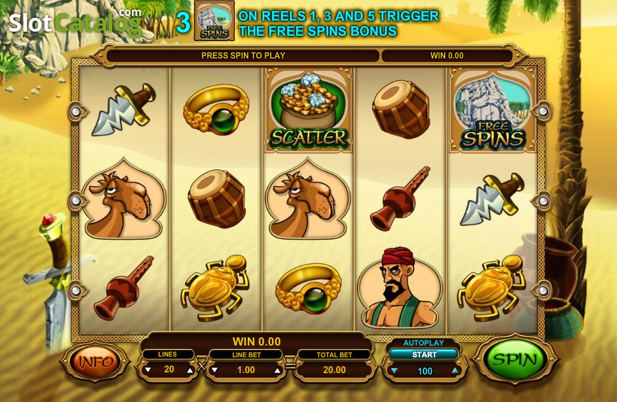 AliBaba and the 40 Thieves Slot