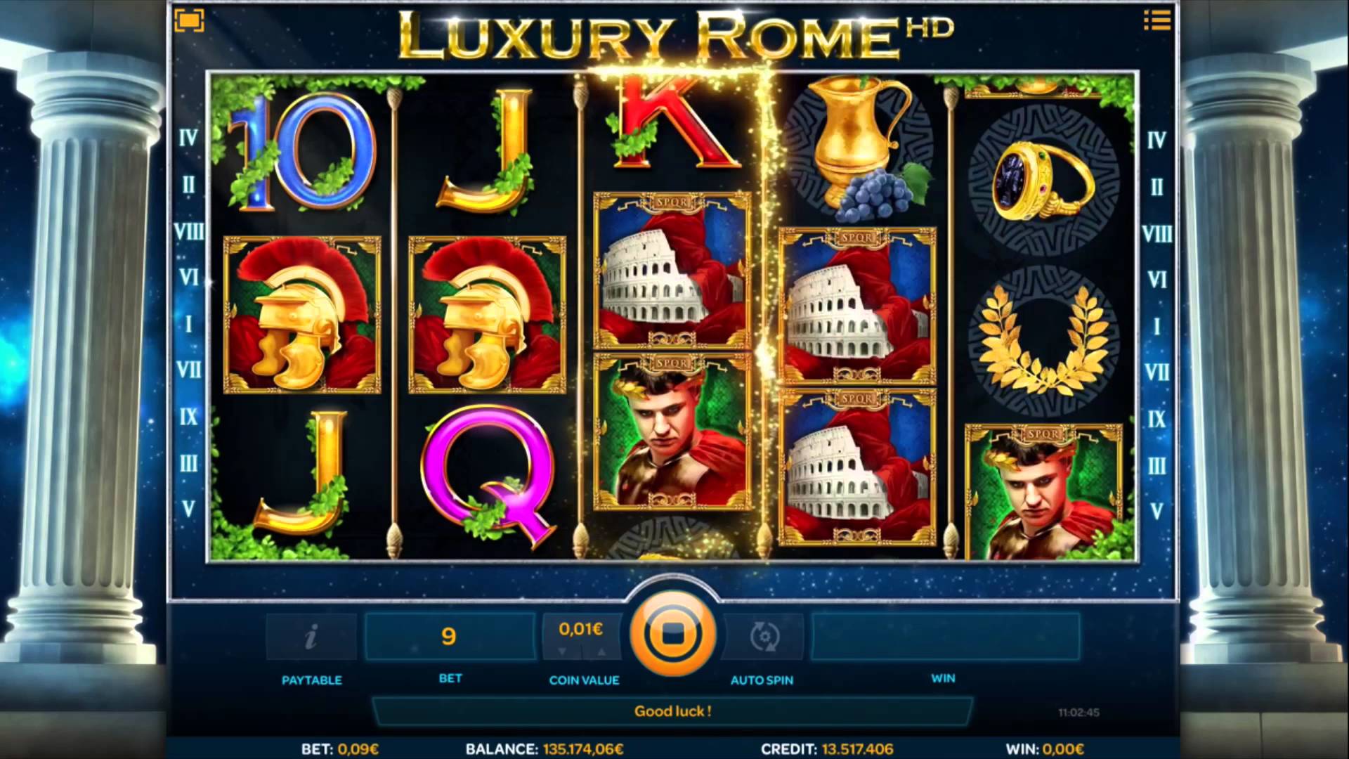 Luxury Rome Slot