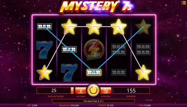 Mystery 7s สล็อต isoftbet