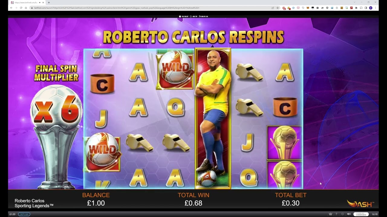 Roberto Carlos Sporting Legends
