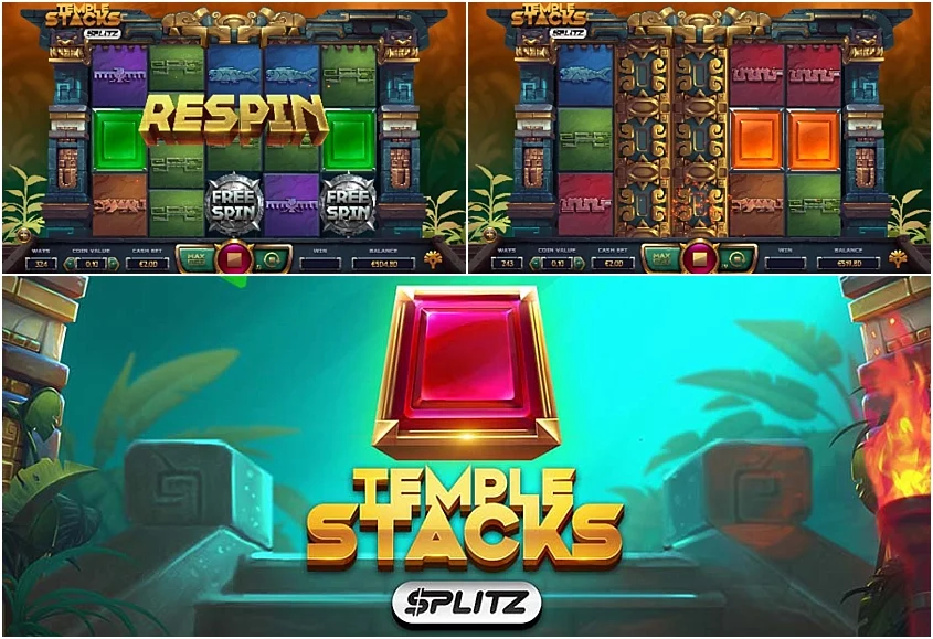 Temple Stacks Splitz Slot
