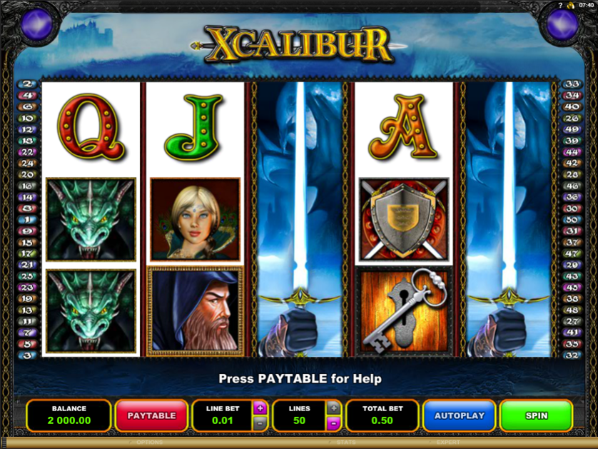 Xcalibur-Free-Slots