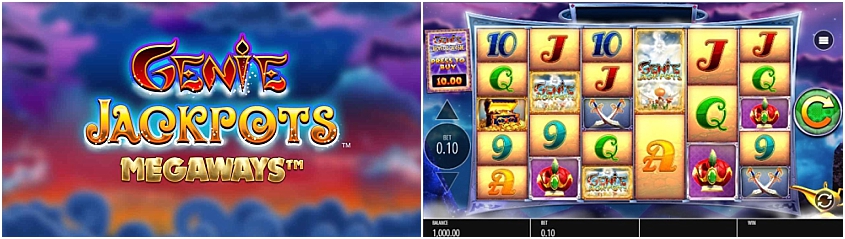 Genie Jackpots Megaways Slot สล็อตค่าย Blueprint เว็บตรง