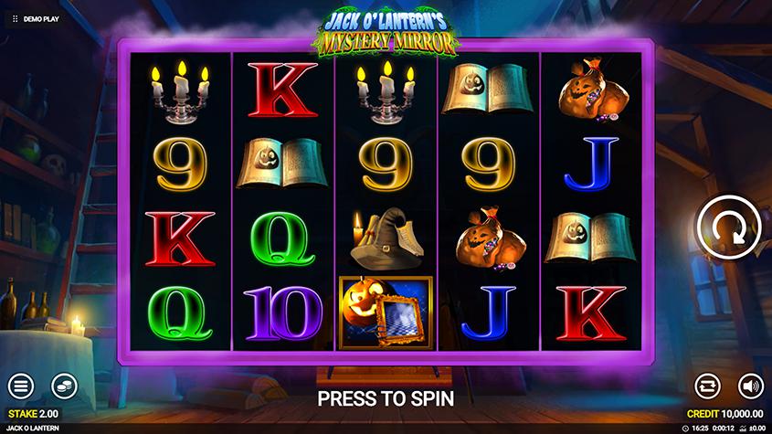 Jack O'Lantern's Mystery Mirrors สล็อตค่าย Blueprint เว็บตรง