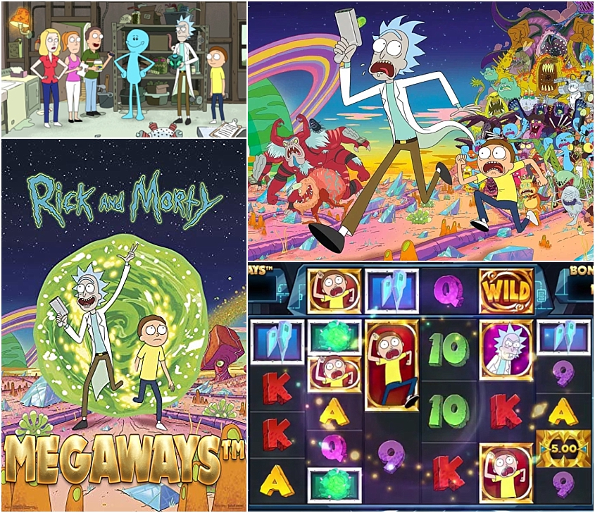 Rick And Morty Megaways Slot สล็อตค่าย Blueprint เว็บตรง