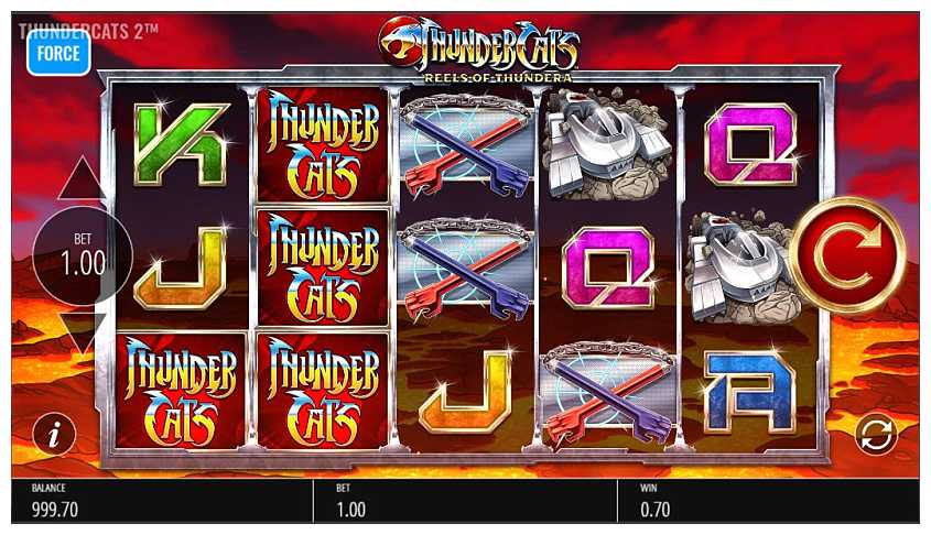 Thundercats Reels Of Thundera สล็อตค่าย Blueprint Gaming เครดิตฟรี