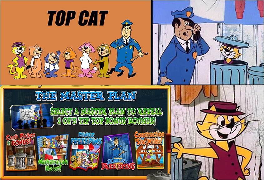 Top Cat สล็อตค่าย Blueprint Gaming เครดิตฟรี