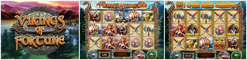Vikings Of Fortune สล็อตค่าย Blueprint Gaming เครดิตฟรี