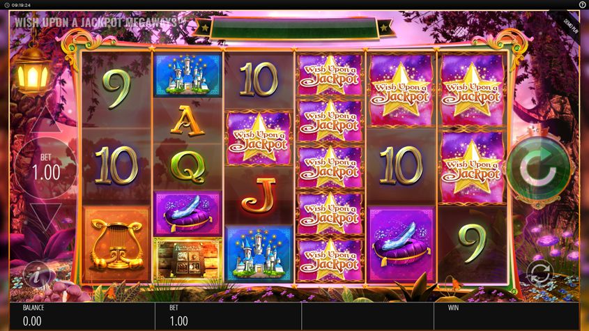 Wish Upon A Jackpot Megaways สล็อตค่าย Blueprint Gaming เครดิตฟรี