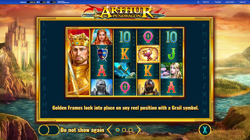 Arthur Pendragon สล็อตค่าย IGT Slots เครดิตฟรี