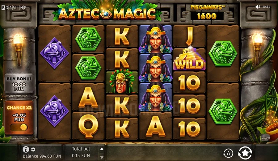 Aztec Magic Megaways สล็อต BGaming เครดิตฟรี