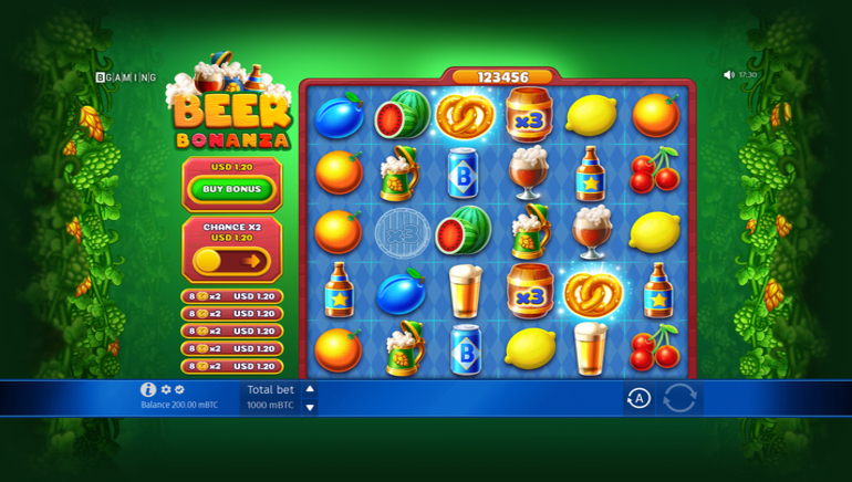 Beer Bonanza สล็อต BGaming เครดิตฟรี