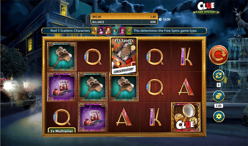Cluedo สล็อตค่าย IGT เครดิตฟรี