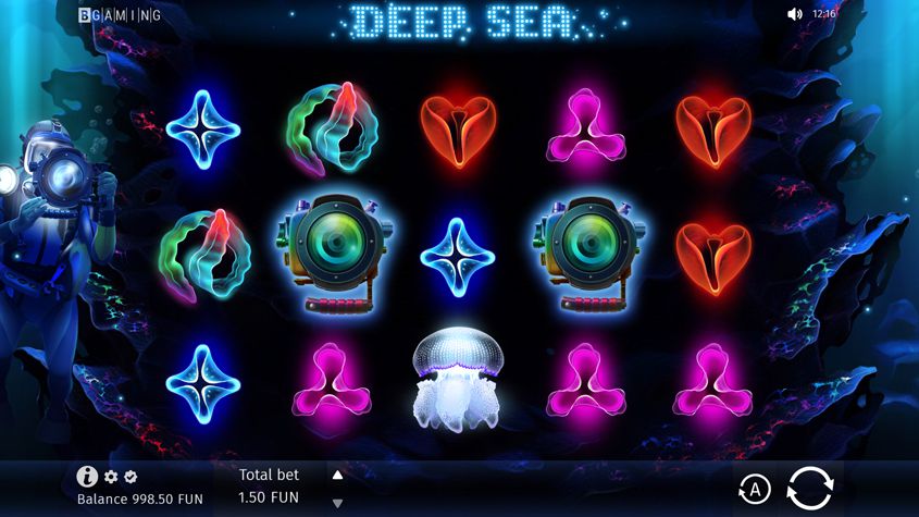 Deep Sea สล็อต BGaming เครดิตฟรี