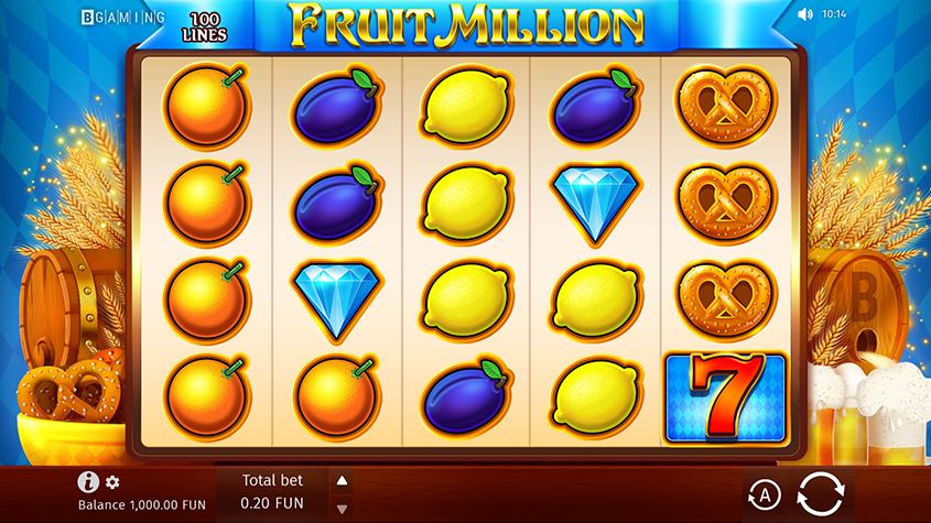 Fruit Million Octoberfest Edition สล็อต BGaming เครดิตฟรี