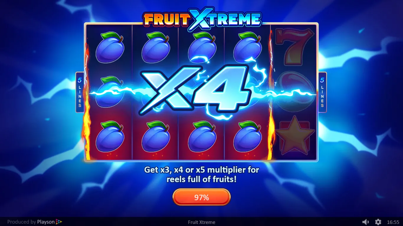 Fruit Xtreme สล็อตค่าย Playson เว็บตรง