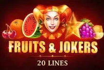 Fruits & Jokers 20 Lines สล็อต Playson เครดิตฟรี