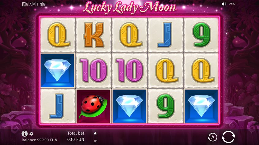 Lucky Lady Moon สล็อต BGaming เครดิตฟรี