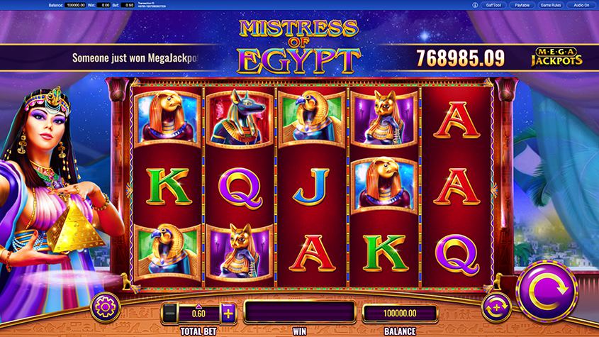 Mistress Of Egypt MegaJackpots สล็อต IGT Slots เครดิตฟรี