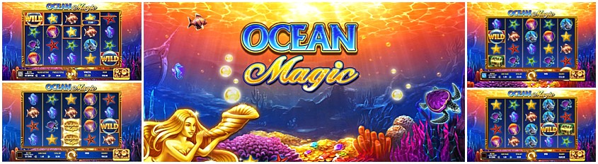 Ocean Magic สล็อต IGT Slots เครดิตฟรี