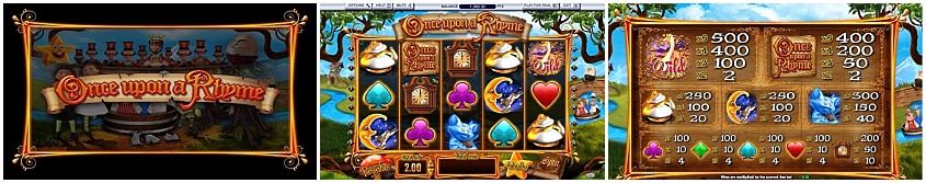 Once Upon A Rhyme สล็อตค่าย Blueprint Gaming เว็บตรง