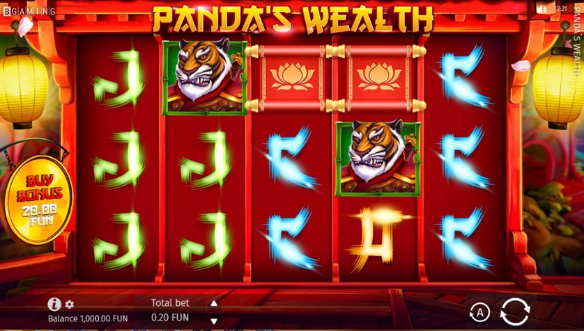 Pandas Wealth สล็อต BGaming เครดิตฟรี